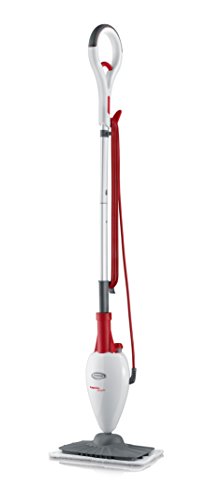 Dampfmop Severin ST 7181 Dampfreiniger Hygenius delight, 1550 W, Inhalt circa 220 ml, schneeweiß / granatrot - 1