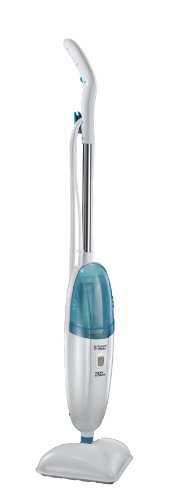 Russell Hobbs Steam und Clean 20570-56 Dampfbesen, Schnellaufheizend, weiß / blau - 1